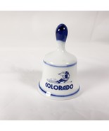 Colorado Souvenir Bell Skier Ceramic Vintage - £17.90 GBP