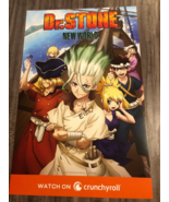 DR STONE New World Cruchyroll NYCC Comic Con 2023 EXCLUSIVE PROMO POSTER... - $20.37 CAD
