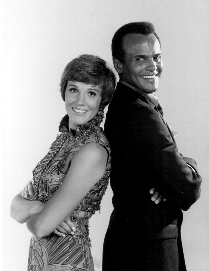 Primary image for Harry Belafonte & Julie Andrews 8X10 Glossy Photo