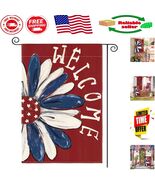 Weather-Resistant 12x18 Double-Sided Garden Flag - Perfect for Outdoor D... - $315.55 MXN