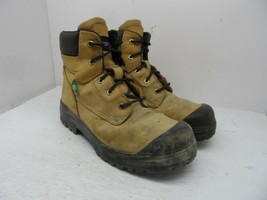 Aggressor Men&#39;s 6&#39;&#39; Lynx Ii Steel Toe Steel Plate Work Boots Tan Size 11M - £33.06 GBP