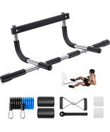 Pull up Bar for Doorway | Thickened Steel Max Limit 440 Lbs Upper Body F... - $42.79