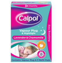 Vapour Plug Nightlight Lavender Chamomile 3+ Months (Orange Light)- Plug... - $21.00