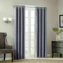 Madison Park Clare Motivo Ripetuto 213cm Finestra Pannello - Grigio - £17.25 GBP