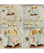 Baby Crib Mobile Ceramic Clowns in Pastel Colors - £16.02 GBP