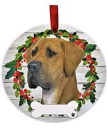 Great Dane Dog Wreath Ornament Personalizable Christmas Tree Holiday Dec... - £11.43 GBP