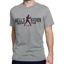 Hell&#39;s Kitchen Boxing Club Men&#39;s T-Shirt Heather Grey - £25.55 GBP+