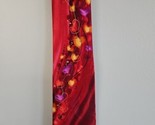 Jerry Garcia Red Wave/Hearts Tie Thirsty Fifty-Eight, 100% Silk - $18.99