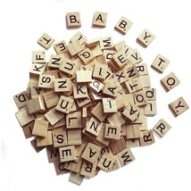 1000 Scrabble Letters For Crafts - Wood Scrabble Tiles - Diy Wood Gift Decoratio - £27.40 GBP