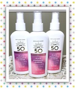 3 Bath &amp; Body Works Pink Pineapple Sunrise SPF 50 Sunscreen Spray Lot Su... - $38.65