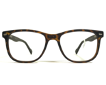 4U Capri Eyeglasses Frames US88 Tortoise/brown Matte Black Square 50-17-140 - $46.59