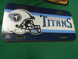 Great Collectible License Tag TENNESSEE TITANS.....FREE POSTAGE USA - $14.44