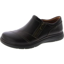 Clarks Women&#39;s Certina Pure Slip On Loafer, Dark Brown Leather, Size 6.5... - $39.59