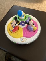 Disney Babies Musical Top - HTF, Mickey Drums, Minnie Trumpet, Donald Saxophone - £12.51 GBP