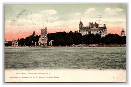 Hart Island From Water Thousand Islands New York NY UDB Postcard W19 - £2.29 GBP