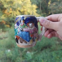 Vintage Marche-les-Dames Belgium Souvenir Small Mug or Tankard FREE US S... - £12.41 GBP