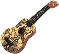 Floral Hawaiian Classic Ukulele 21&quot; - $62.92