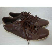 CAVALERA Casual Leather Shoes Lace Up Athletic Brown Suede Mens EURO 45 ... - $43.69