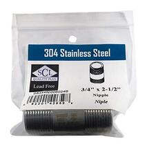 Smith-Cooper Nipple 3/4&quot; X2-1/2 SS - €16,38 EUR