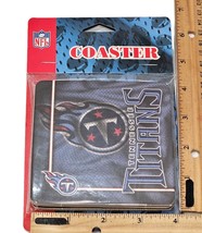 Tennessee Titans NFL Football - 4&quot; Drink Square Coasters - 6 Pack Cardboard 2005 - £7.21 GBP