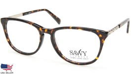 New Savvy 394 To Tortoise Eyeglasses Glasses Plastic Frame 52-16-135 B40mm - £46.22 GBP