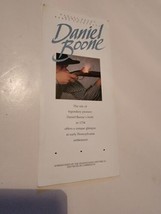 Vintage Brochure Travel Pamphlet Booklet Handout VTG Daniel Boone Homestead - $9.11