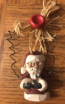 Santa Hanging Decoration-Very Unique-Rare-SHIPS N 24 HOURS - $29.35