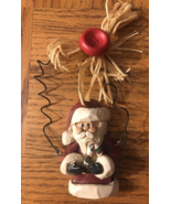 Santa Hanging Decoration-Very Unique-Rare-SHIPS N 24 HOURS - $29.35