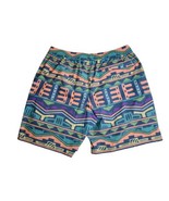 Chubbies Blocks Neon Multicolor Lined 7&quot; Swim Trunk Board Shorts Tribal ... - €21,39 EUR