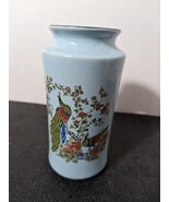 UCGC Blue Pheasant Vase W Golden Accents Japan 6” - €20,44 EUR