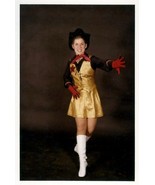 Cheer Leader in Knee High Boots Western Dress - Original Snapshot  - $8.90