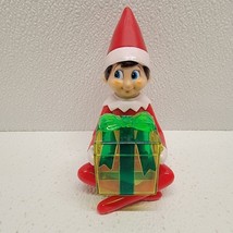 Elf On The Shelf Plastic With Present Candy Surprise Trinket Box Christmas - €13,55 EUR