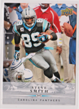 Steve Smith Carolina Panther WR 2008 Upper Deck FIRST EDITION Card #22 Near Mint - £1.55 GBP