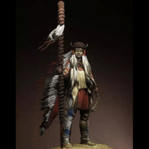 1/24 Resin Model Kit Mighty Warrior Chief Native American Indian Unpainted - £31.76 GBP