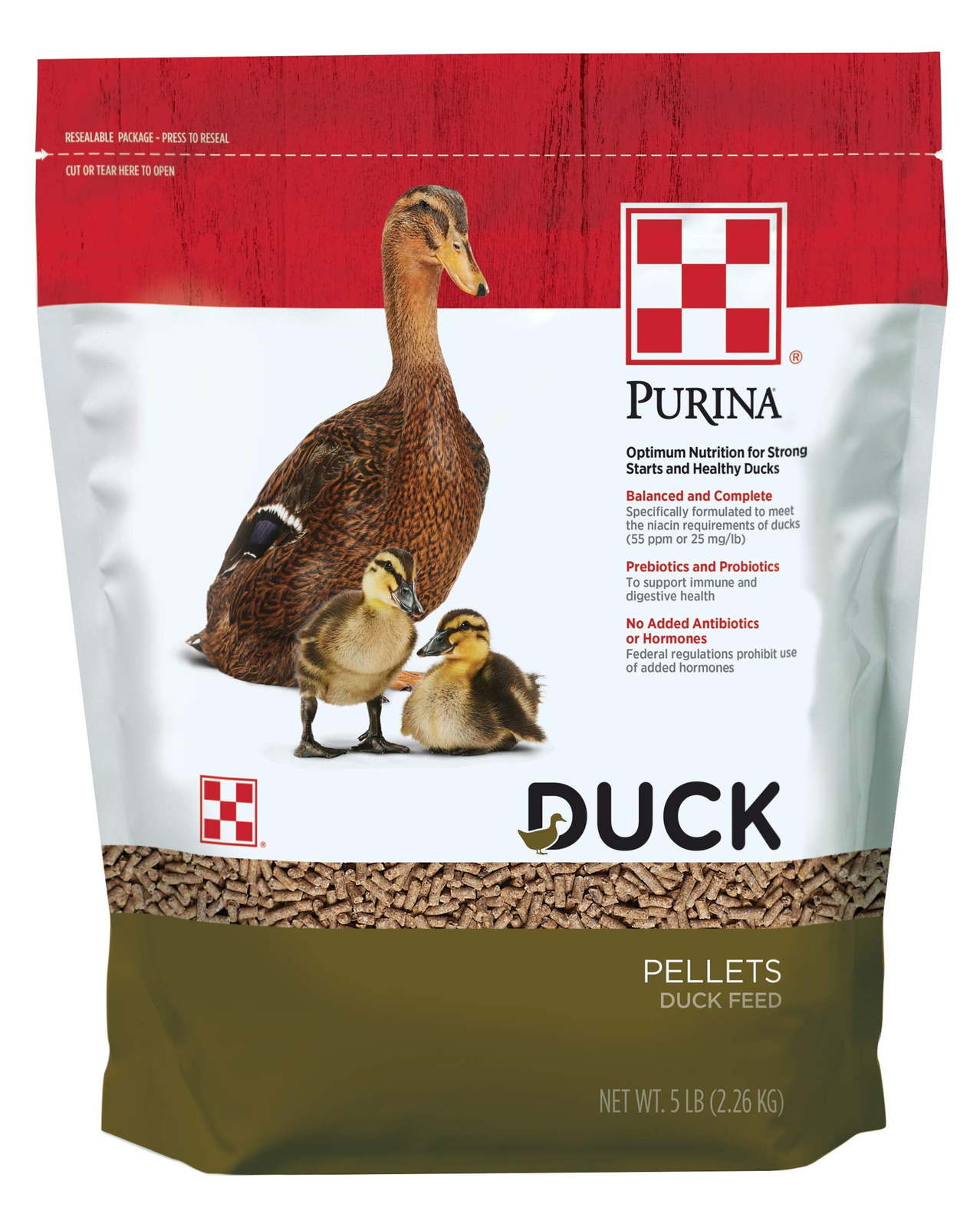 Purina Pellets Wild and Pet Duck Bird Food, 5 lb - $26.38