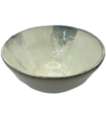 Vintage Japanese Artisan Made Art Pottery Rice Bowl Ivory 5.5&quot; - $18.99
