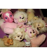 Vintage 1990s Puppy Surprise Pony Kitty Babies and Mom Baby Plush Stuffe... - £23.59 GBP