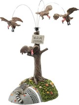 Department 56 Halloween Village Buzzard Delight Animated Figurine 11 Inch - $38.60