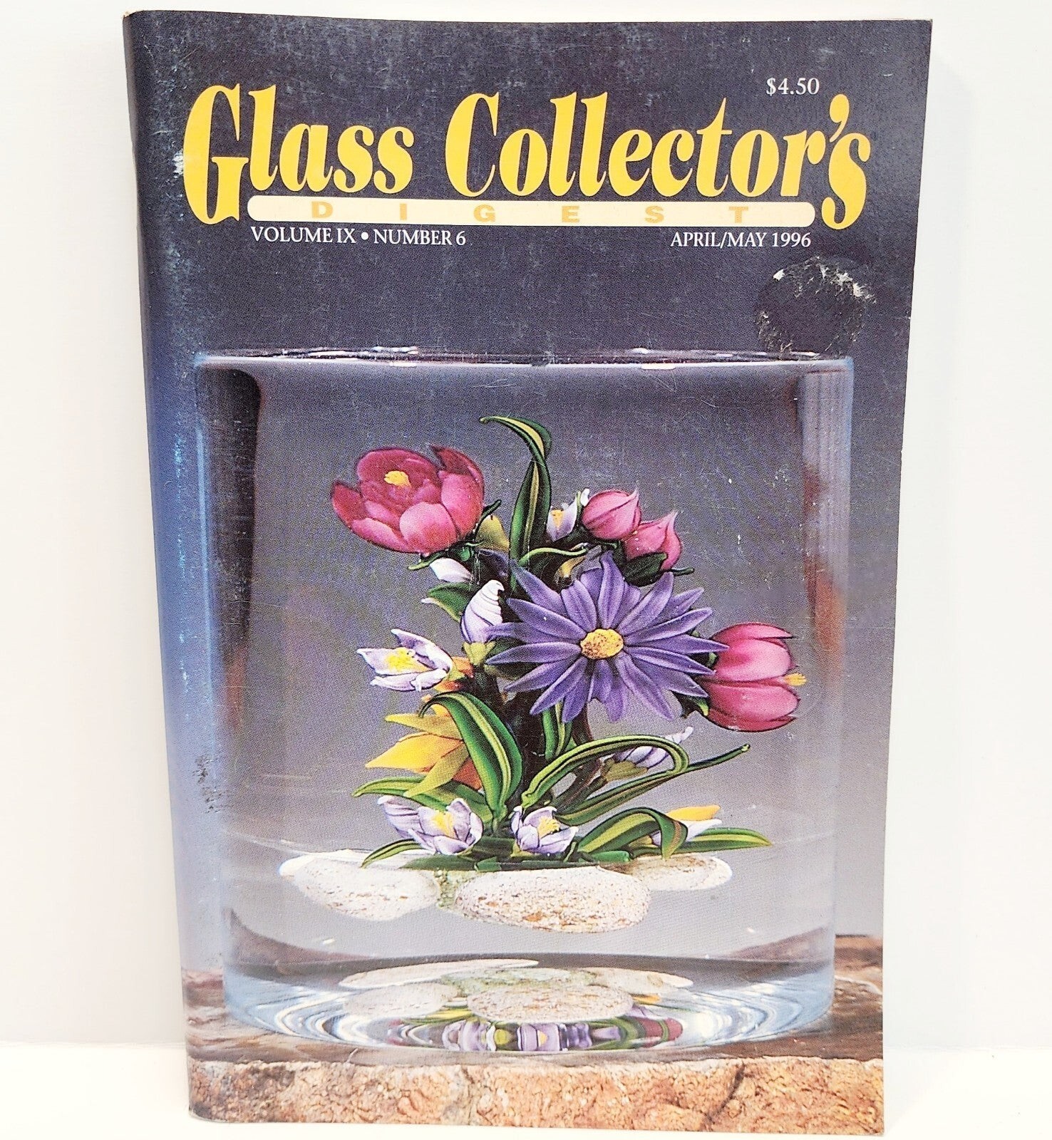 1996 Glass Collector's Digest Vintage Collectible Antiques Booklet Guide 6 Item image 2