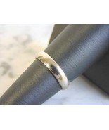 Mens Vintage Estate 14K White Gold Wedding Band Ring, 2.5g E4162 - €188,28 EUR