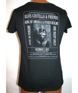 ELVIS COSTELLO 2022 Austin City Limits King Of America Concert Womens T-... - £23.70 GBP