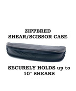 Groomer Barber Stylist ZIPPERED SHEAR SCISSOR CASE Storage Protective Po... - $9.99