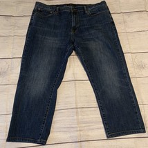 Lucky Brand 410 Athletic Fit Mens Denim Size 40x24.5 Hemmed Altered Jeans - £15.65 GBP
