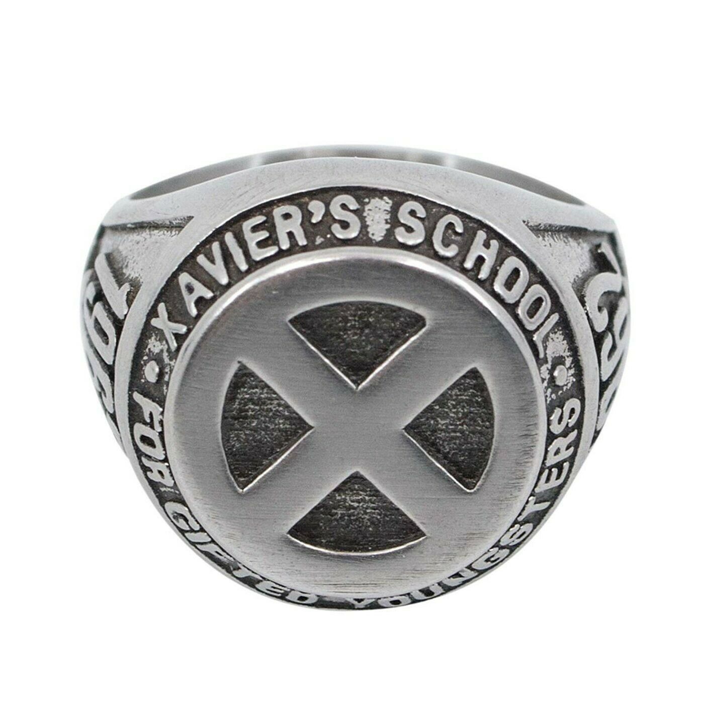 X-Men Xavier School for Gifted Youngsters Class Ring Silver - $44.98