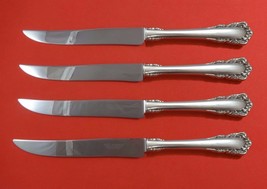 Carillon by Lunt Sterling Silver Steak Knife Set 4pc Large Texas Sized C... - £224.76 GBP