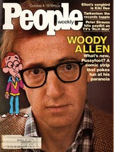 People Magazine October 4, 1976 Woody Allen What&#39;s new Pussyfoot? Comic Strip - £6.02 GBP