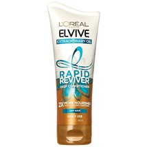 L&#39;Oreal Elvive Extraordinary Oil Rapid Reviver Deep Conditioner Dry Hair Daily - $9.46