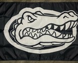 Florida Gators Logo Flag 3x5 ft Black Sports Banner Man-Cave Garage - $15.99