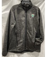 Maryland 4H Jacket Black Gray Soft Shell 4-H Green Clover MD Flag Logo M... - $29.69