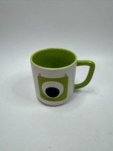 Disney Store Monsters Inc Mike Wazowski Coffee Mug One Eye Green Tea Cup - £11.53 GBP